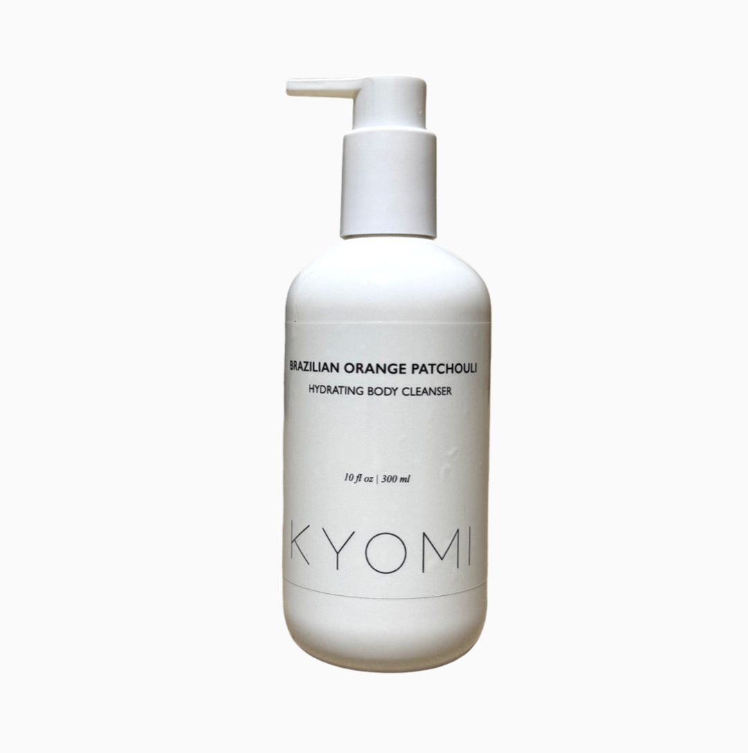 Sulfate-free body wash with Brazilian orange and patchouli essential oils. Gently cleanses, hydrates, and leaves skin refreshed with a natural scent.