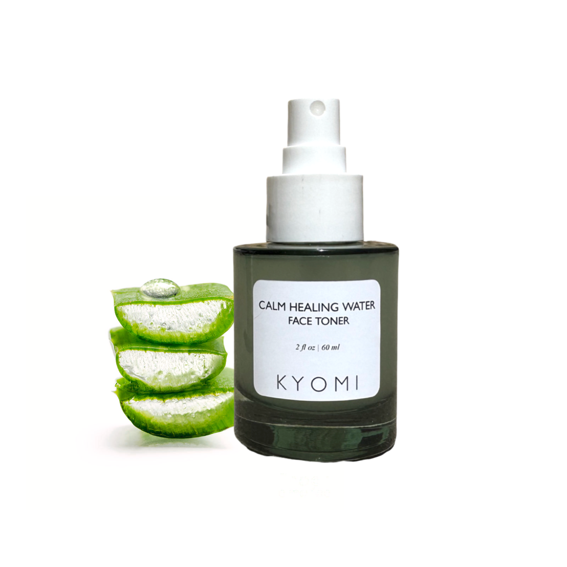 Calm healing water face toner, natural face toner, plant based face toner