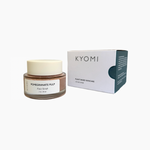 KYOMI SKIN pomegranate face scrub, facial scrub, organic face scrub, organic face exfoliator, best face scrubs, plant based skincare