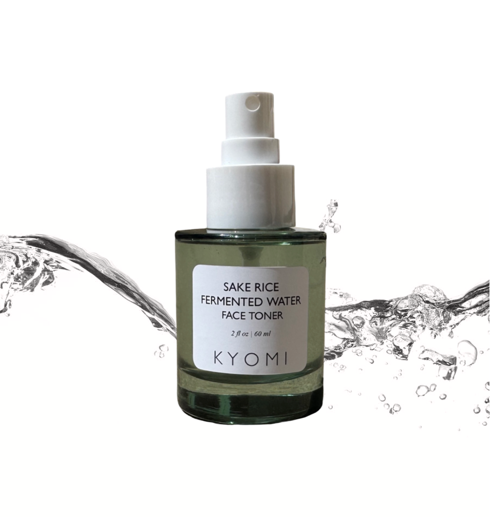Sake rice fermented water face toner, natural face toner