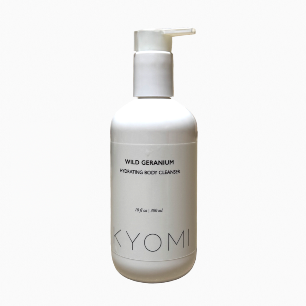 Gentle, sulfate-free body wash made with organic ingredients and wild geranium. Hydrates, soothes, and leaves skin soft with a fresh floral scent.