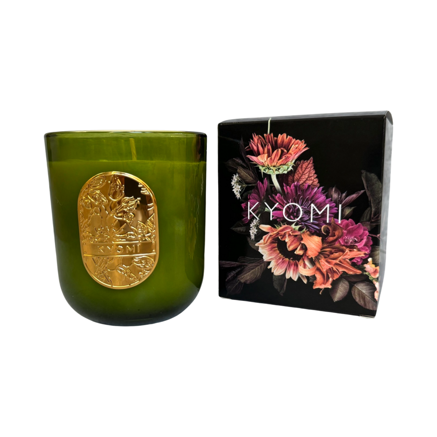 KYOMI CANDLE Mykonos candle, luxury candles, best scented candles, strong candles