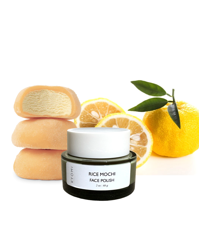 rice mochi face polish skincare