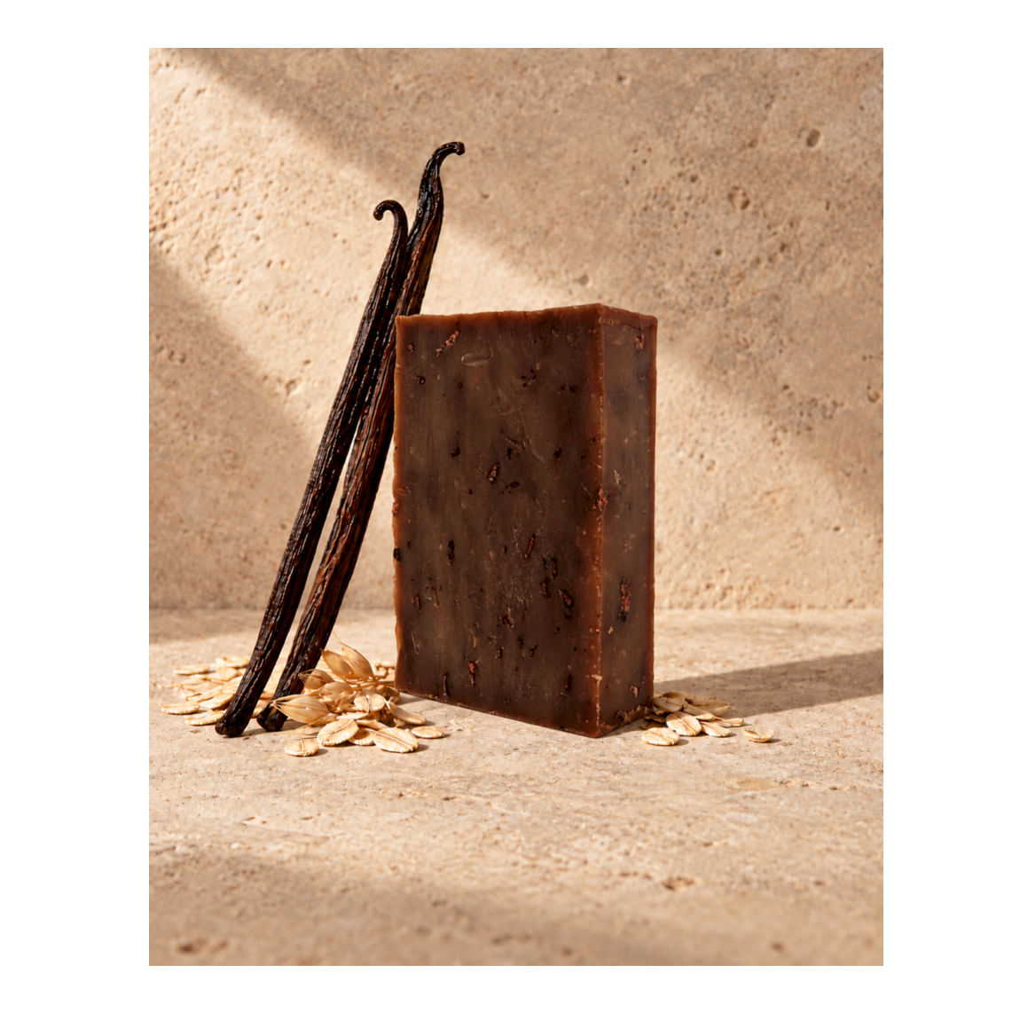 Vanilla Bean Oat Soap Brick - All Natural Soap