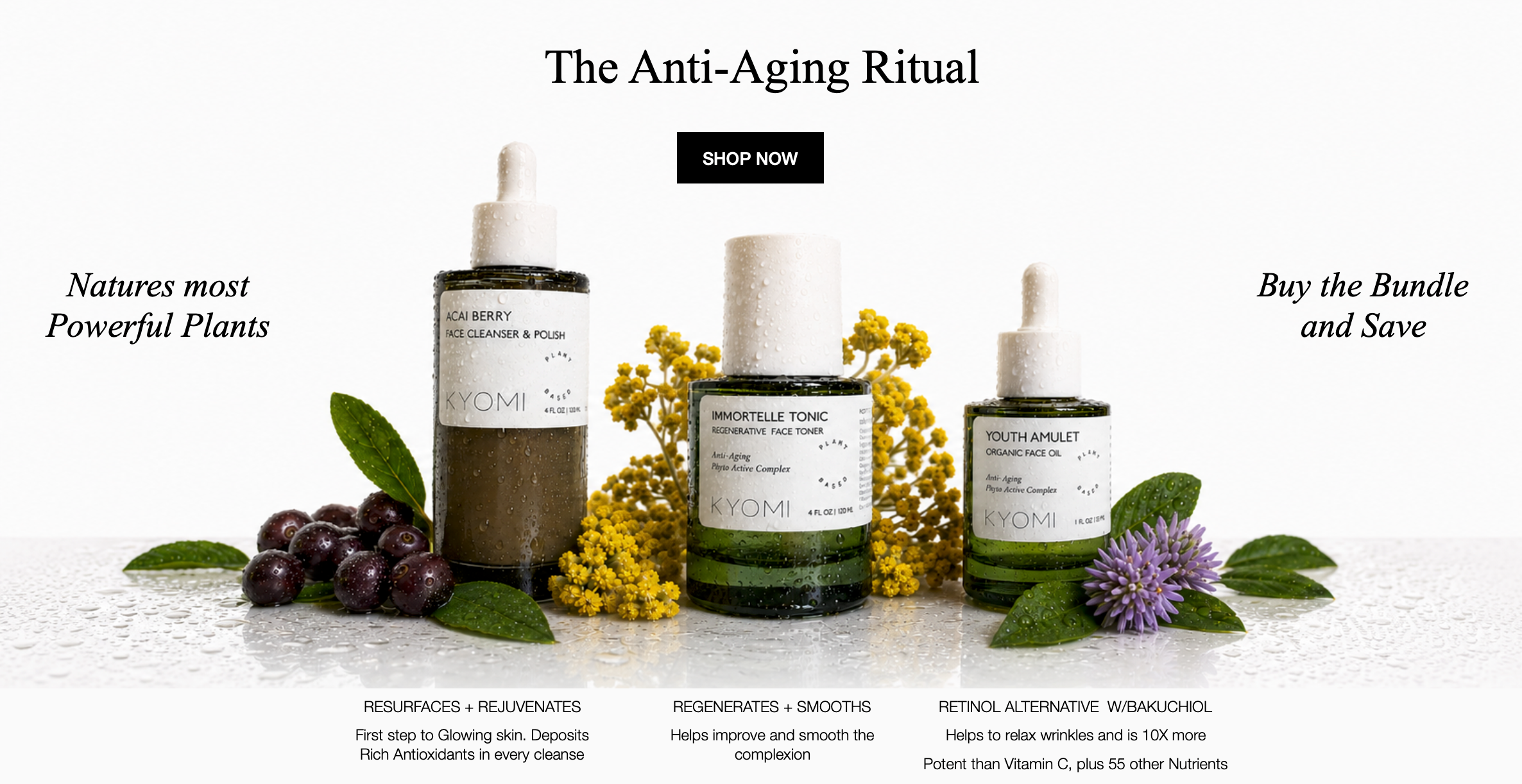 The anti-aging ritual by kyomi skin