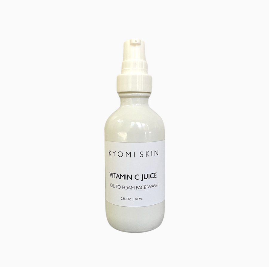 Kyomi Skin Vitamin C Juice Face cleanser, oil to foam face cleanser, vitamin c face cleanser , kopari face cleanser
