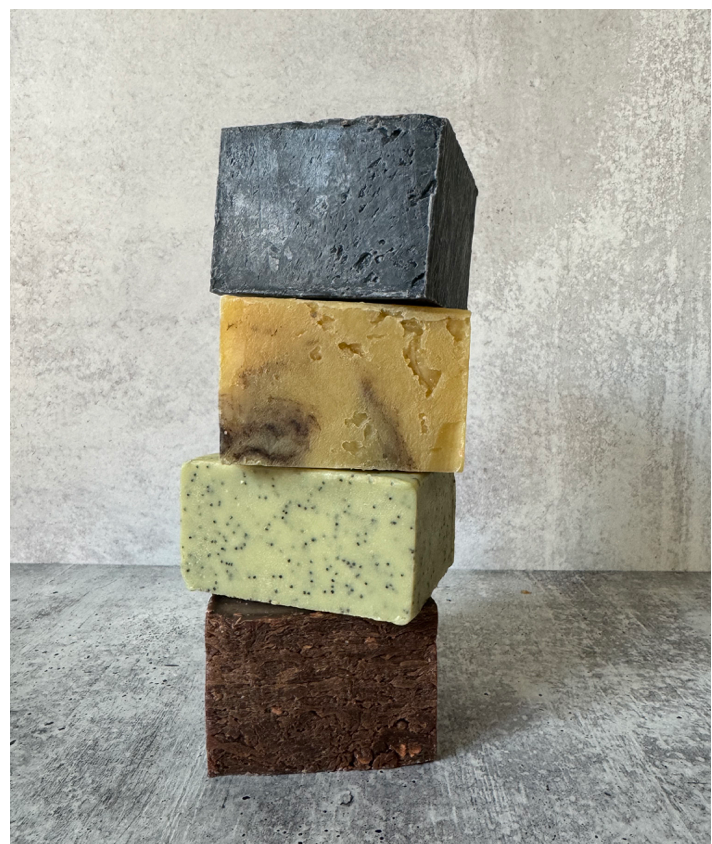 Soap house, Kyomi Skin blood orange patchouli soap brick, natural soap, organic soap, handmade soap