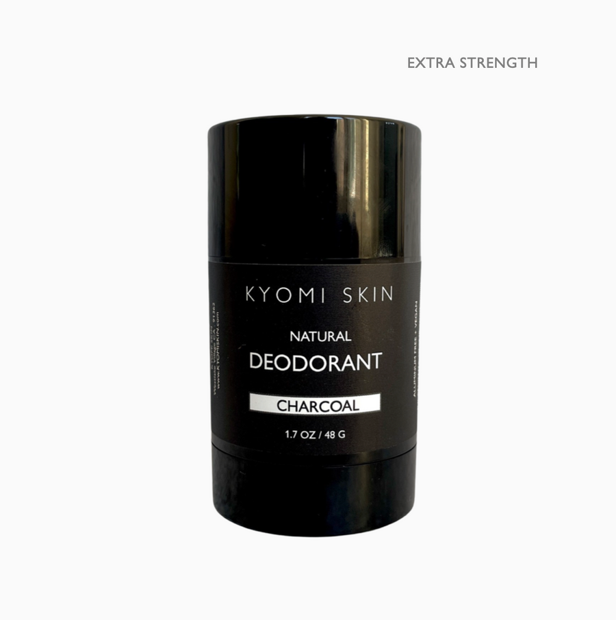 Kyomi skin Charcoal  natural deodorant, aluminum free deodorant, non toxic deodorant organic deodorant, vegan deodorant