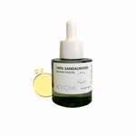 KYOMI 100% Sandalwood organic face oil bottle on a white background