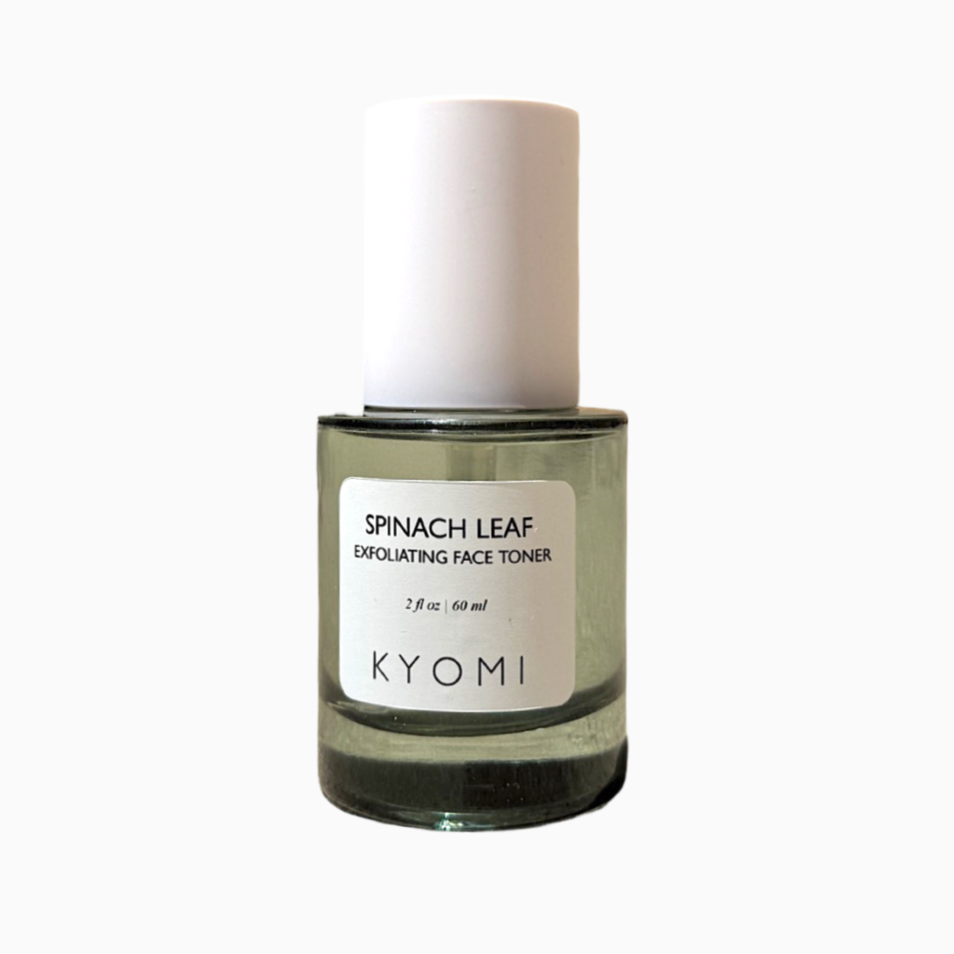 Spinach Leaf Face Toner - Gentle Exfoliating- natural toners
